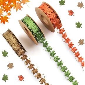 Hying 3 Rolls × 5 Yards Halloween Ribbons for Crafting, Pumpkin Bats Ghost Ribbons Orange Black White Ribbon Halloween Craft Ribbons for Gift Wrapping DIY Wreath Bouquets Decorations