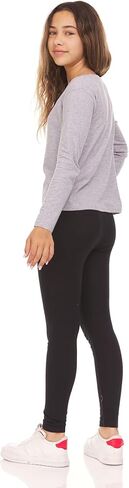 سروال داخلي من Pink Angel مكون من قطعتين للأطفال الصغار والفتيات الكبيرات: سروال مطاطي من القطن والألياف اللدنة للأطفال - المدرسة والرقص واليوجا والباليه in Kuwait