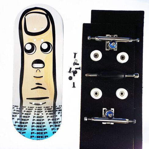 P-REP V2 PRO Performance Complete Wooden Fingerboard with Urethane Wheels - Finn 34mm in Saudi Arabia