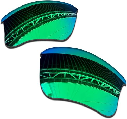 1.5MM Polarized Replacement Lenses for Oakley Flak Jacket XLJ Sunglasses, Anti-Scratch | Perfectly Fit in Saudi Arabia