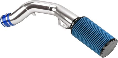 أنبوب أسود لمدخل الهواء البارد من PHILTOP متوافق مع Ford F250/F350/F450/F550 Super Duty 2003-2007 6.0L، Ford Excursion 2003-2005 6.0L، أزرق in Saudi Arabia