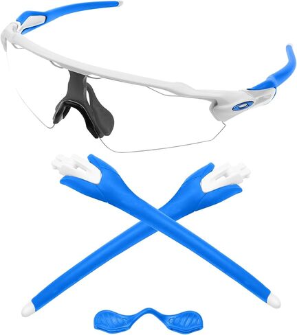 Eye Opening Stuff Replacement White Temples Arms For Oakley Radar EV OO9275 Sunglasses - Options in Saudi Arabia