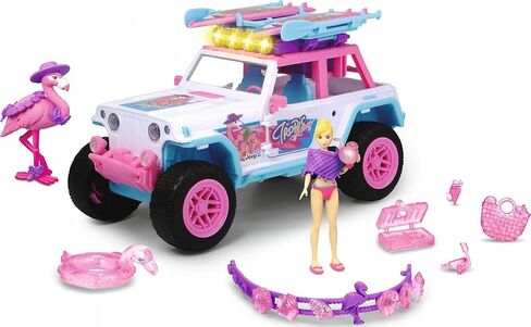 DICKIE TOYS - Light & Sound Jeep Flamingo Playset in Saudi Arabia