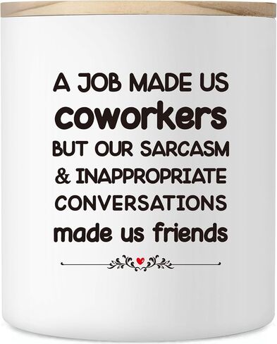 Friendship Gifts for Women, Christmas Friendship Gifts for Best Friend, Funny Gifts Birthday Ideas for Coworker Friend, Unique Farewell Going Away Gifts for Friends Her, Our Friendship Candle, 10OZ in Saudi Arabia