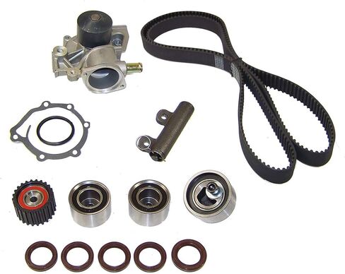 طقم حزام التوقيت DNJ TBK710WP مع مضخة مياه لـ 1996-1997 / سوبارو / ليجاسي / 2.5L / DOHC / H4 / 16V / 2458cc in Saudi Arabia