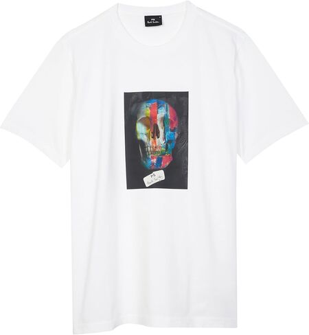 Paul Smith Men's Cotton Skull T-Shirt in Saudi Arabia