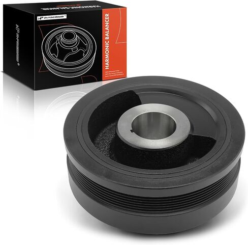 A-Premium Engine Harmonic Balancer Crankshaft Pulley Compatible with Chevrolet Silverado 2500 HD/3500, C5500/C4500 Kodiak & GMC Sierra 2500 HD/3500, C4500/C5500 Topkick & Workhorse LF72, V8 6.6L in Saudi Arabia