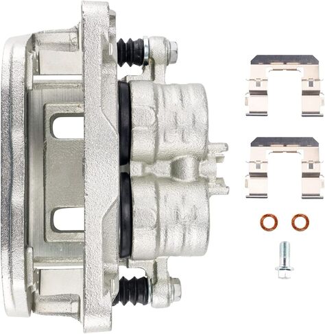 الفرجار الفرامل الأمامية اليمنى للراكب من Torchbeam لسيارة Subaru Saab لـ 2014-2018 Forester 2.5L، 2003-2013 Forester، 2010-2014 Outback 2.5L، مجموعة فرجار فرامل القرص مع استبدال الدعامة # 19B2682B in Kuwait