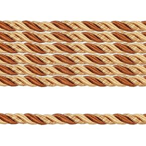 Fenghuangwu 10 Yards / 1cm Twisted Rope Cord Trim Nylon Rope Thread String for DIY,Home Decor,Sofa Furniture Decoration-Mix Blue
