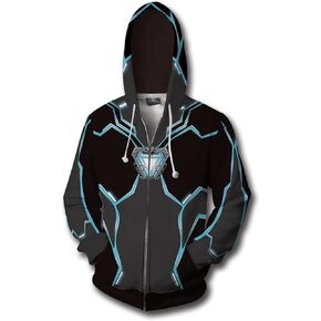 3D Captain Fashion Cosplay Hoodie Jacket