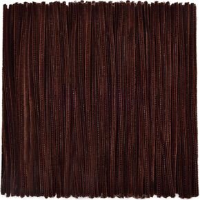 Hapeper 200 Pieces Christmas Pipe Cleaners Chenille Stems for Arts Crafts Projects Supplies (Green)