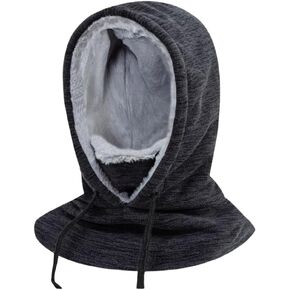 LLmoway Balaclava Ski Mask for Men Women Windproof Warm Fleece Lined Thermal Winter Hat Full Face Cover Neck Warmer
