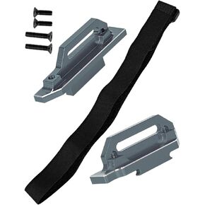 RC Tall Battery Hold-Downs Upgrades Part for Slash 4x4 4WD LCG Rally,Adjustable Battery Cell Straps,Navy Blue