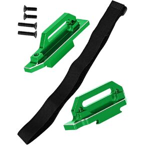 RC Tall Battery Hold-Downs Upgrades Part for Slash 4x4 4WD LCG Rally,Adjustable Battery Cell Straps,Navy Blue