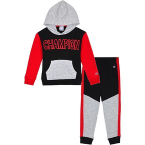Champion Boys Hoodie and Jogger Set for Kids 2 Piece Athletic Sweatsuit Sets