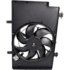 SCITOO 622500 Radiator Cooling Fan Compatible for 2011-2017 for Ford Fiesta