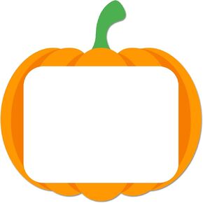Mobiusea Creation Pumpkin Name Tags | Waterproof | 60pcs Fall Labels