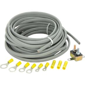 Draw-Tite Tow Ready 20505 Trailer Brake Wiring Kit for 2 to 4 Brake Control System, Includes a 25 Foot 12-2 Duplex Wire, 20 Amp Circuit Breaker and Attaching Terminals