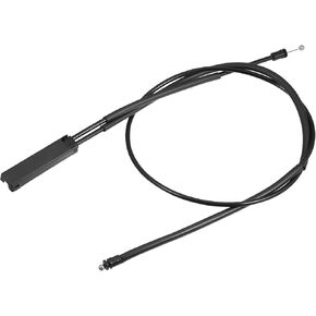 X AUTOHAUX 51237210735 51-23-7-210-735 Car Hood Bonnet Release Cable for BMW X3 X4 Black