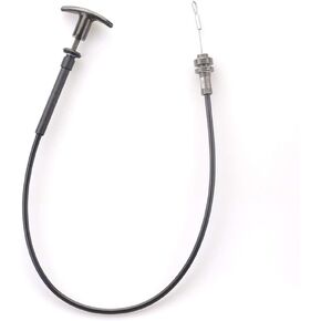 Mallofusa Hood Latch Release Cable Handle Replacement Compatible for 1977-1981 Firebird Trans Am GM Car Accessories 526637