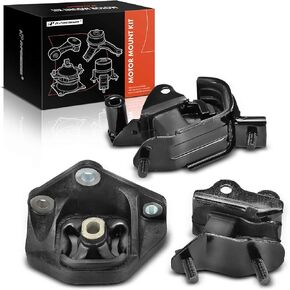 A-Premium 3PCS Transmission Mount Set Compatible with Honda Accord 2003 2004 2005 2006 2007, 3.0L, Manual Transmission, Replace# 50870SDBA02, 50870SEPA01