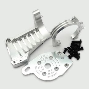 Aluminum Motor Mount Silver for Traxxas 1/10 MAXX 8960