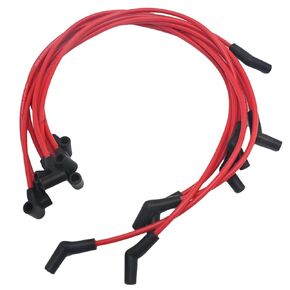 8mm 8Pcs Spark Plug Wire Set with 45-Degree Boot Replacement for Chevy Big Block BBC 366 396 427 454 502 HEI 1965-1985 Replacement for GMC All Models