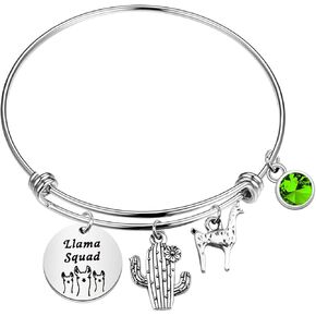 CHOORO Llama Jewelry Llama Gifts Llama Squad Theater Jewelry Actor Gift Llama Lover Jewelry Llama Squad Bracelet