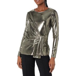 Karen Kane Women's Drape Front Top