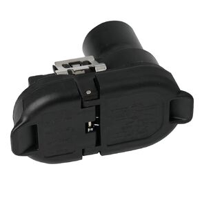 Trailer Brake Harness Towing 7-Pin Round / 4-Pin Flat Plug Connector for 2009-2023 Ford 9U5Z-14489-MAA