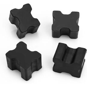 Rubber Coil Spring Booster Spacers - Heavy Duty Rubber Front Coil Spring Spacers for Car Coil Spring Boosters 1.5" Thick,Suspension Height of Vehicle By Increasing Compression Force Spring,4Pack