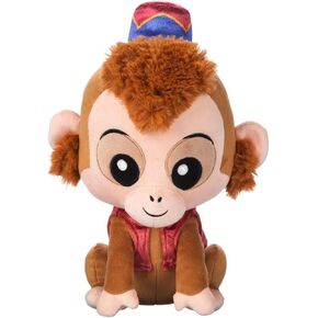 Disney Store Official Princess Friends Plush Doll (Abu from Aladdin) Small, Stuffed Animals with Embroidered Features, Plush Toys, Plush Toys for Kids