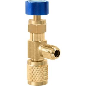 Refrigerant Charging Valve CD2060 1/4“ Male to 1/4" Female for air conditioning line repair tools