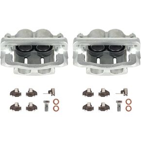 18B5023 18B5022 Front Brake Calipers Fit for 2005-2012 Ford F-250 Super Duty, Ford F-350 Super Duty Passenger &Drive Side