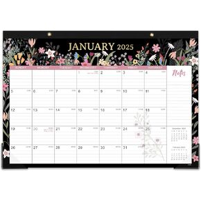 تقويم مكتب 2025، 2025 تقويم مكتب/جدار، يناير - ديسمبر 2025 تقويم، 12 بوصة × 17 بوصة، تقويم 2025 12 شهرًا كتل كبيرة مسطرة in Kuwait