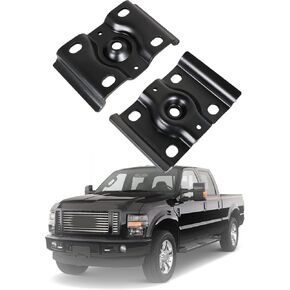 munirater 2-Pack Rear Suspension Axle Leaf Spring U-Bolt Top Plate Bracket Replacement for 1999-2010 F250 F350 Super Duty Excursion