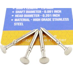 محاور سرعة مصقولة لسيارة الصنوبر مكونة من 4 قطع - محاور سيارات سباق مستقيمة بلمسة نهائية مرآة آليًا لتقليل الاحتكاك in Kuwait