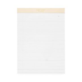 Sugar Paper Legal Pad, 50 Lined Pages, Office Supplies, 8.5" x 11.75, Pink Legal Pad