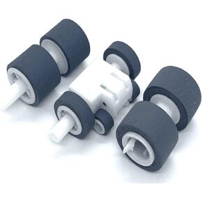 TechnaCopy Compatible B12B813561, B12B819381 Scanner Feed Roller Assembly Kit for Epson DS-510 DS-520 DS-560 Color Document Scanner - DS51RKIT1, B12B813561, B12B813571-0236 - 100K Yield