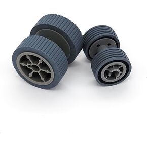 Consumable Kit Brake Roller PA03540-0001 and Pick Roller PA03540-0002 Compatible with Fujitsu Fi-6130 Fi-6130Z Fi-6140 Fi-6140Z Fi-6230 Fi-6230Z Fi-6240 Fi-6240Z Fi-6125 Fi-6225