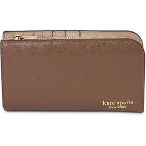 kate spade new york Women's Devin Saffiano Leather Medium Bifold Wallet in Kuwait