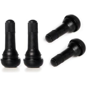 Circuit Performance Black Rubber Valve Stems TR413 30mm (100 Pieces)