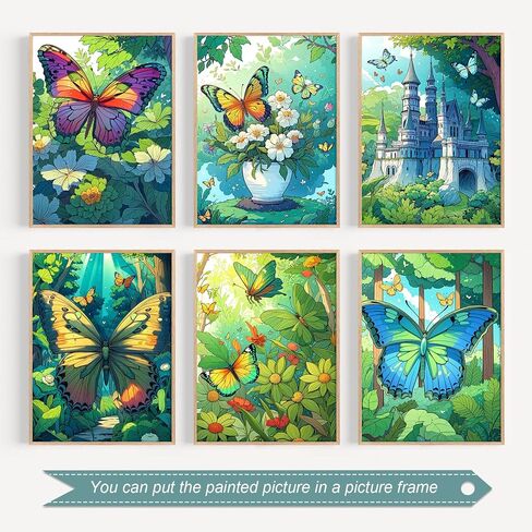 Thick Paper Butterfly Coloring Book for Adult Spiral Bound, 30 Pages One Sided Design Adult Coloring Book for Women Relaxation, Mindfulness Coloring Book for Adult Spiral Bound in Kuwait