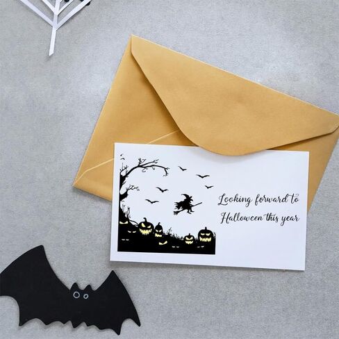 طوابع شفافة للهالوين لصنع البطاقات، قرع الهالوين السعيد، أشجار الأشباح، خلفية واضحة، ختم شفاف من السيليكون للهالوين، صنع القصاصات بنفسك، زخرفة ورقية لألبوم البطاقات in Kuwait