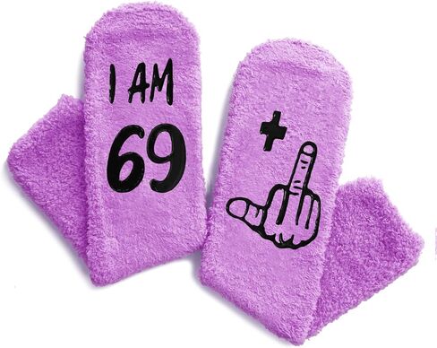 HAPPYPOP 70th Birthday Gifts Ideas for Women - Socks for 70th Year Old Birthday Women, Best Gifts for 70 Older Lady Elderly in Saudi Arabia