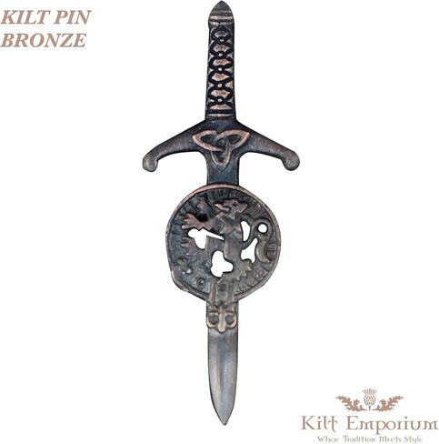 دبوس نقبة أسد متفشي، نحاس معدني خالٍ من الصدأ، 4 بوصات in Kuwait