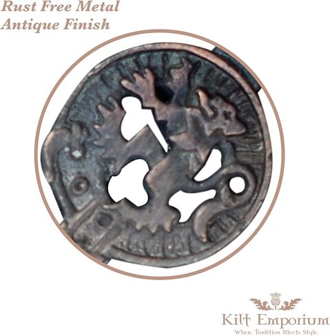 دبوس نقبة أسد متفشي، نحاس معدني خالٍ من الصدأ، 4 بوصات in Kuwait