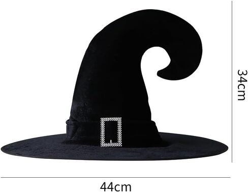 قبعة ساحرة الهالوين للنساء لتزيين ساحرة الهالوين لحفلات الكرنفالات والحفلات التنكرية in Kuwait