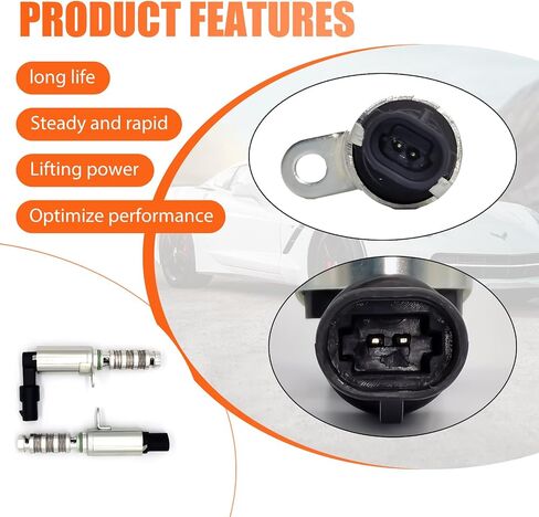 24375-2E100＆24355-2E100 VVT Intake and Exhaust Camshaft Position Actuator Solenoid Valve Kit Replacement for Hyundai Elantra Kona Sonata Tucson Veloster in Saudi Arabia