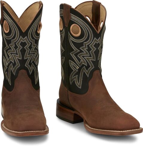 حذاء Justin Boots الرجالي Big News مقاس 11 بوصة غربي in Kuwait